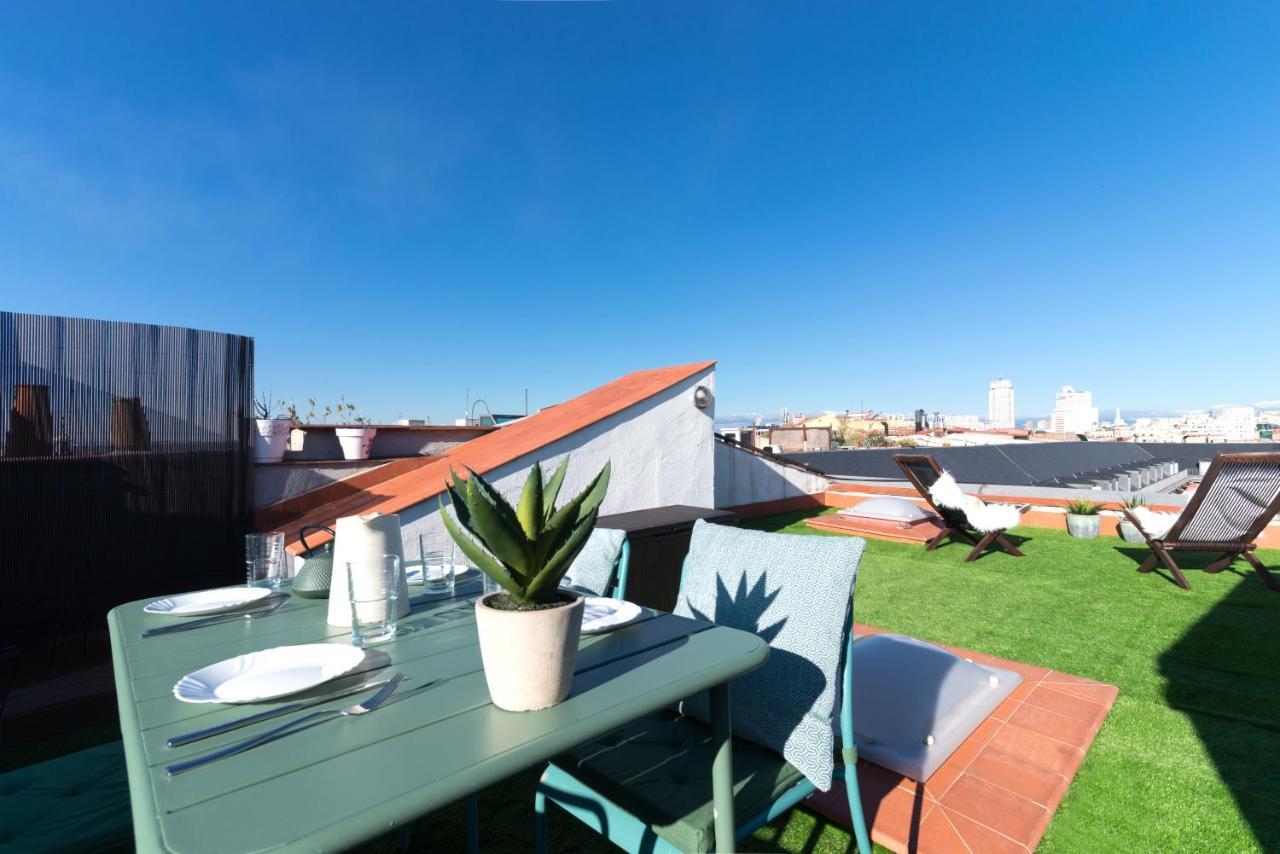 Historic Penthouse Plaza Mayor In Madrid Esterno foto